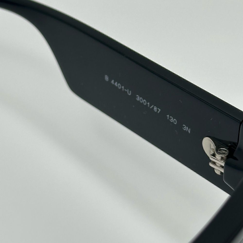 BURBERRY Sunglasses BE4401U 300187 Black/Dark Grey Unisex NEW - Picture 7 of 11